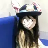 Zootopia Judy Coneja Oficial de Policía Sombrero Parque de Atracciones Cosplay Atmósfera Accesorio para Foto Sombrero Pequeño Accesorio Único para el Cabello