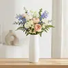 Jarrón de plástico con patrón de espiral único, estilo de lujo ligero nórdico, sensación de alta gama, adecuado para arreglo de flores hidropónicas en la sala de estar, transfronterizo