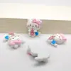 Aceite Brillante dibujos animados Sanrio melody accesorios de resina horquilla diy tocado funda de teléfono material de pegamento de crema hebilla de zapato