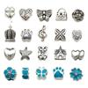 Caixa de Presente Azul terno Amazon Quente Desenho Animado Crianças Pulseira de Cristal DIY Joias Feitas à Mão Mulheres Presente Pulseira