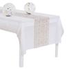 Toalha de Mesa Descartável para Festa Toalha de Mesa Descartável PEVA com Bolinhas Onduladas Toalha de Mesa de Plástico Colorida Suprimentos de Decoração de Ambiente Lote