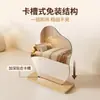 Novo espelho de maquiagem irregular para dormitório estudantil espelho decorativo de mesa para casa espelho em formato portátil atacado