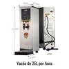 Máquina Comercial de Ferver Água Passo a Passo, Aquecedor Elétrico de Água com Temperatura Constante, Fervedor de Água Totalmente Automático para Restaurantes e Lojas de Chá de Leite