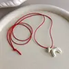 Collar Retro Año del Caballo para Mujer 2026 Nuevo Ambiente de Lujo Ligero Gama Alta Gama Alta Cadena Larga para Suéter Otoño e Invierno Accesorios