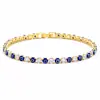 Pulseira de zircônia da moda transfronteiriça feminina nicho simples cristal pulseira de alta qualidade acessórios joias joias joias atacado