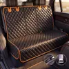 Nuevo accesorio para coche transfronterizo: alfombrilla para mascotas para asiento trasero hecha de tela Oxford, impermeable por ambos lados, alfombrilla de viaje para mascotas anti-suciedad