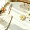Novo Tecido Estilo Coreano Estampado de Bolinhas Flor de Cinco Pétalas Tecido para Enfeites DIY Algodão Preenchido Flor de Cinco Pétalas Estampada de Bolinhas Acessórios para Presilha de Cabelo