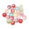 Cuentas de calabaza de esmalte coloreado de 10 mm con agujero mediano Cuentas color caqui Accesorios para el cabello DIY horquilla antigua paso a paso cuentas de vidrio accesorios de material
