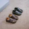 2026 Nuevos Zapatos de Cuero Suave Estilo Británico para Niñas, Zapatos Infantiles Versátiles y Transpirables, Zapatos de Bebé de Moda
