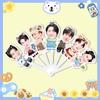 Yinyin_anw Huang Lixian siete abanicos plegables abanico plegable concierto soporte periférico soporte TikTok mismo estilo