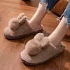Suministro Directo del Fabricante, Nuevos Modelos Transfronterizos, Soporte de Personalización, Dropshipping de Temu, Pantuflas de Casa Conejo, Pantuflas de Algodón para el Hogar para Todas las Estaciones, Venta de Liquidación