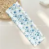Diadema Floral Retro Estilo Pastoral Primavera y Verano Transfronteriza, Pañuelo de Cabeza Azul de Alta Gama a la Moda, Diadema Deportiva Elástica