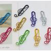 Fábrica en stock cuenta de mano periférico papelería clip de papel nota creativa clip de papel con forma especial clip de papel de color marcapáginas