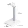 Soporte para Lámpara de Manicura Giratorio 360 grados Portátil de Mano para Parches de Uñas Soporte de Fototerapia Soporte para Lámpara de Uñas con Base Magnética