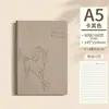 Lote Mixto 1Cuaderno con Tapa de CueroA6 Cuaderno con Tapa de Cuero con 100 Páginas o Menos, A7B5A5, Versión Engrosada para Comercio Exterior y Ventas Transfronterizas