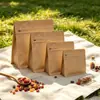 Bolsa sellada octogonal para granos de café, bolsa aluminizada para envasado de té, bolsa para snacks con cremallera de fácil apertura, bolsa para caramelos de nuez de betel con cáscara amarilla