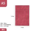Piel de Oveja A5 Negocios Pu Simple A6 Cuaderno con Logo Impreso Papelería Cuaderno Portátil Negocios Oficina Cuaderno