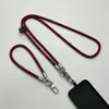 Cordón para Teléfono Móvil Correa Cruzada para Cuello de 7 mm Correa Multifuncional Dos en Uno Correa para Muñeca Antiperdida Correa Cruzada para Cuello de Teléfono