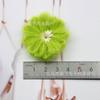 Flores de Ganchillo Hechas a Mano, Accesorios de Flores de Hilo DIY, Flores de Hilo Hechas a Mano con Ganchillo de Mohair, Aretes de Flores de Ganchillo Hechos a Mano