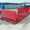 Hanbo canteiro de obras plataforma de lavagem de carro semi-fechada sujeira máquina de lavar carro máquina de lavar automática muck carro máquina de lavar