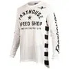 Fasthouse Nueva Ropa de Descenso Transpirable de Manga Larga Ropa para Motocicleta Todoterreno Ropa para Motocicleta Ropa para Ciclismo Camiseta de Secado Rápido para Hombre