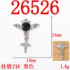 Mini Asas de Diabo Morcego Fofo Estrela de Quatro Pontas Pingente Acessórios de Liga Brincos Artesanais Pulseira Acessórios DIY