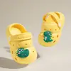 Zuecos de Verano para Niños y Niñas, Pantuflas Suaves Antideslizantes para el Hogar, Sandalias Cerradas para Exteriores para Niños Pequeños