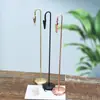 Clip de Nota Vertical Metálico Casual, Clip de Escritorio con Mensaje Personalizado, Clip para Fotos, Clip Decorativo para Tarjetas, Clip Fijo Pequeño