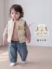 Casaco de inverno de penugem estilo coreano para meninas, gola alta à prova de vento, enchimento de 90% de penugem, agasalho quente para meninas pequenas