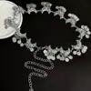 Joyería Transfronteriza Europea y Americana Ins Moda Turquesa Incrustada Cadena de Cintura Estilo Étnico Retro Antiguo Popular Venta Caliente Cinturón Joyería de Cintura