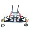 Marco de cabeza de ATV de cuatro ruedas casero DIY, accesorios, brazo oscilante de suspensión de kart delantero modificado, amortiguador, conjunto de freno de disco