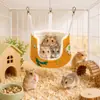 Nuevo nido para hámster, escondite y nido de descanso para mascotas pequeñas, hamaca para hámsteres dorados, hámsteres y otras mascotas pequeñas, accesorios para mascotas pequeñas