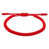Pulseira de Cordão Vermelho Popular da Amazon Estilo Tibetano para Homens e Mulheres, Pulseira de Nó Transfronteiriça para Casais para o Dia dos Namorados