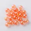 Acessórios para Joias de Pérola Artificial Perfurada Redonda Cor Ab Transparente Contas de Arroz Plástico DIY Contas Artesanais Venda por Atacado DIY Artesanal
