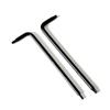 Juego de Llaves Torx de Doble Propósito en Forma de L T10/T15 2.5 mm/2 mm Herramientas Hexagonales Negro Templado Tratadas al Calor en Stock
