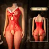 Lencería Sexy con Entrepierna Abierta, Ropa de Dormir Navideña de Malla, Medias, Falda, Coqueteo Sexy para Pareja, Uniforme Transparente, Conjunto de Tentación