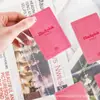 Álbum de Tarjetas de Almacenamiento para Persecución de Estrellas A4 Páginas Interiores Álbum de Fotos de Nueve Compartimentos Núcleo Interior de Reemplazo Álbum de Colección de Almacenamiento de Tarjetas Polaroid Película Interior
