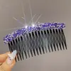 Estilo Coreano Pedrería Simple 2026 Nuevo Flequillo Cabello Ligero Peine Insertable Temperamento Versátil Parte Posterior de la Cabeza Parte Posterior de la Cabeza Ligera Peine para Flequillo