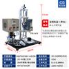 Máquina taponadora semiautomática apretadora pico de pato botella tapa antirrobo máquina de frotar tapa roscada botella spray