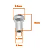 Terminal de cable de acero aluminio terminal fijador hebilla ojo de pez bloqueo de prensado de cable cabeza de tarjeta nailon resistente al desgaste ropa de fitness