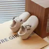 Zapatos Planos Boken para Niñas 2025 Otoño e Invierno Estilo Nuevo Zapatos de Algodón con Forro de Felpa Estilo Coreano Zapatos Pequeños de Cuero Zapatos Cálidos de Princesa