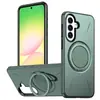 Comercio Exterior Adecuado para Samsung A57 Funda de Teléfono con Soporte Rotación 360 Succión Magnética para Coche Dos en Uno Funda Protectora Anticaídas S25U