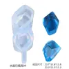 Molde de Cola de Cristal DIY Molde de Pedra para Joias Pingente Brinco Molde de Silicone