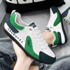 Dropshipping Novo Verão Gorro Sapatos Masculinos Respiráveis Estilo Coreano Versátil Moderno de Uma Perna Cano Baixo Malha Casual Tênis de Corrida