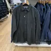 Producción Individual Japonesa 2025 Primavera Nueva Ropa de Pareja Casual Mezclilla Camisa Holgada Camisa de Manga Larga K476445