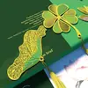 Marcador de Página Metálico de Flor Ins Literário Marcador Vazado de Alto Valor Para Alunos do Ensino Fundamental e Médio Decoração Clipe de Página de Leitura Material de Papelaria
