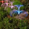 Novas Luzes de Chão de Flores Artificiais Alimentadas por Energia Solar Transfronteiriças, Luzes Decorativas para Gramado, Luzes Led Impermeáveis para Ponto Cênico de Girassol no Pátio