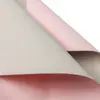 Jiemei Venta al por mayor personalizada Floristería Materiales de empaque floral Papel de flor de papel estilo europeo de dos colores Papel de regalo para ramo de flores frescas