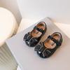 Sapatos de Princesa para Bebê Feminino 0-12 Anos Sapatos para Menininha Sapatos Pequenos de Couro Sapatos Estilosos para Bebês e Crianças Pequenas Sola Macia Sapatos Infantis