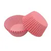 Fabricantes transfronterizos de moldes para hornear de papel para pasteles redondos con impresión 100%, resistentes a altas temperaturas y a prueba de aceite.